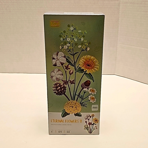 Other - LOZ Mini Block Eternal Flowers II‎ White Boquet (1670)